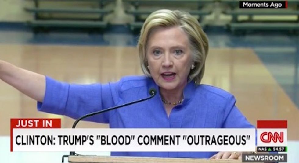 Hillary Forcefully Responds to Trump’s ‘Offensive, Outrageous’ Megyn Kelly Comment: ‘Way Overboard’ 