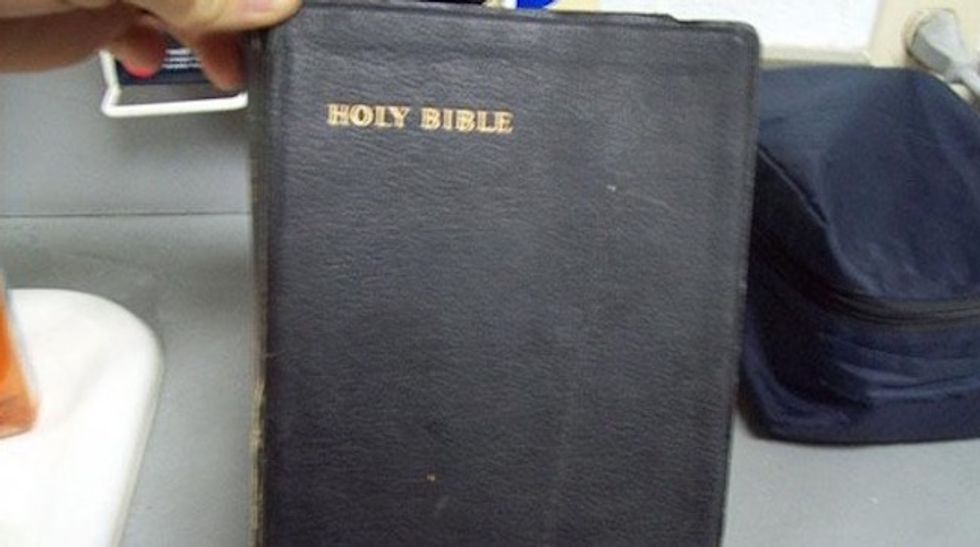 Jail Supervisor Inspecting Bible Could Feel Binding Didn't Feel Right — So He Had It X-Rayed