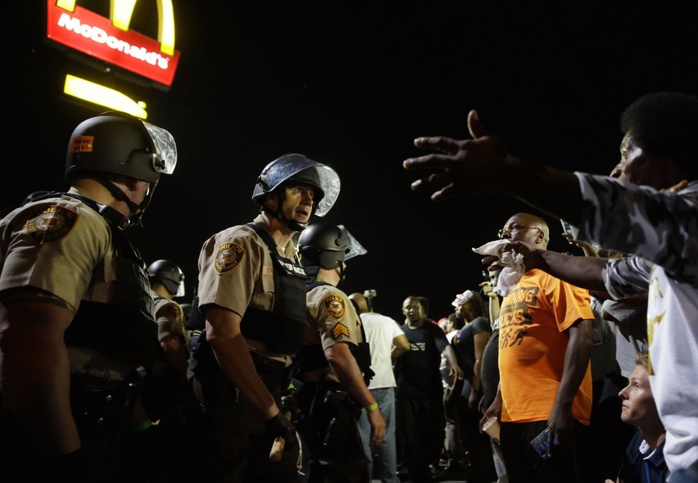 23 Arrested in Ferguson As Rocks, Frozen Water Bottles Are Thrown at Officers, Police say