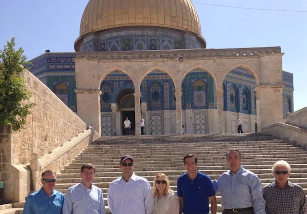 'It Was Relentless': U.S. Congressmen Harassed on Jerusalem’s Temple Mount