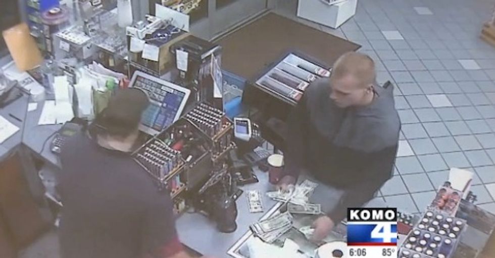 Man Accused of Robbing a Gas Station, but What He Did There Five Days Earlier Made Him Even Easier to Find