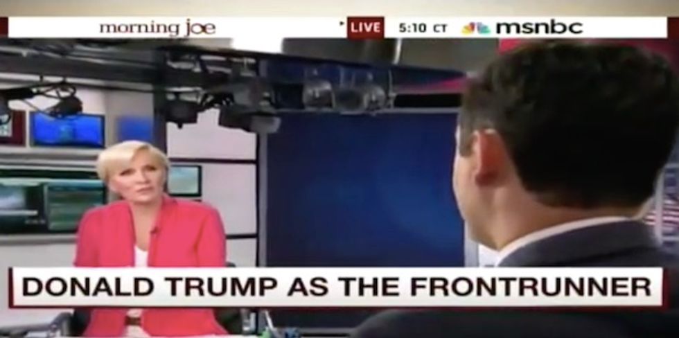 Watch MSNBC Host Call Out HuffPost Reporter to His Face Over Site's 'Arrogant and Condescending' Treatment of Donald Trump