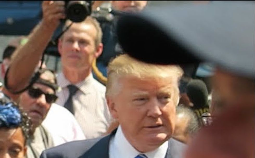 Reporter Asks Donald Trump About Fox News' Scathing Statement on Him — and Gets This Answer