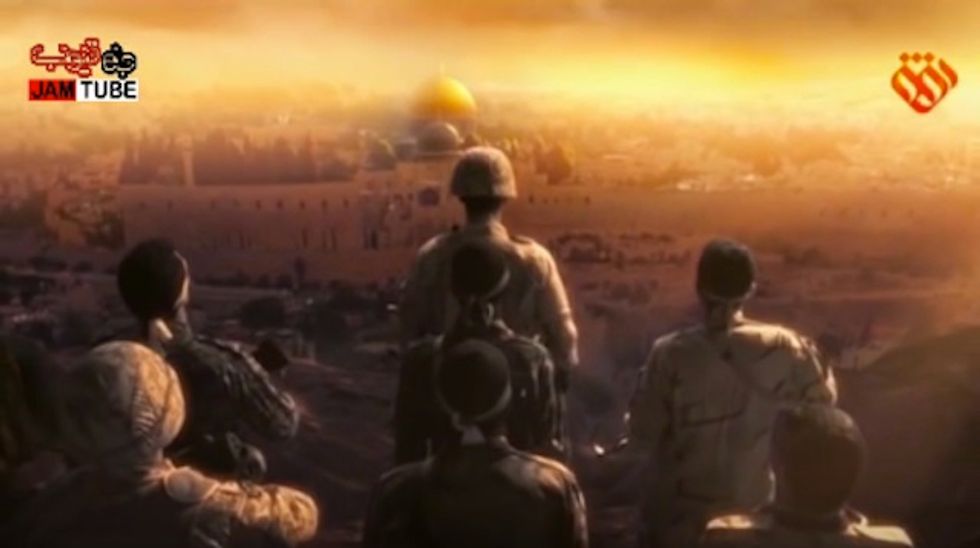 Israel Must Be Obliterated': New Iranian Video Imagines Muslim Invasion of Jerusalem