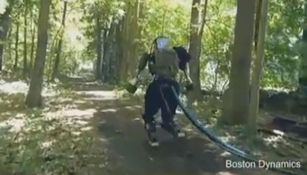 Watch Google's Advanced Humanoid Robot Go for a Run in the Woods (and Why That’s a Significant Step)