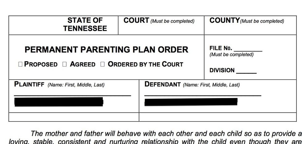 Political Correctness Gone Absolutely Amock': Tennessee Backtracks After Replacing 'Mother' and 'Father' With 'Parent 1' and 'Parent 2