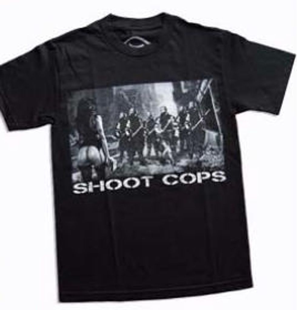 Man Selling 'Shoot Cops' Shirts Explains the 'Simple' Message He's Trying to Get Across — but Police Lt. Isn't Buying It