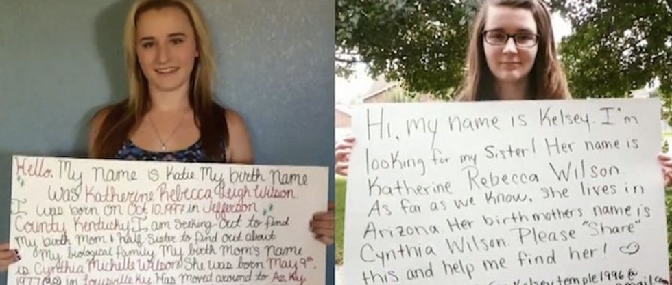 Social Media Only Needed a Few Hours to Reunite These Sisters Split Up Years Ago 