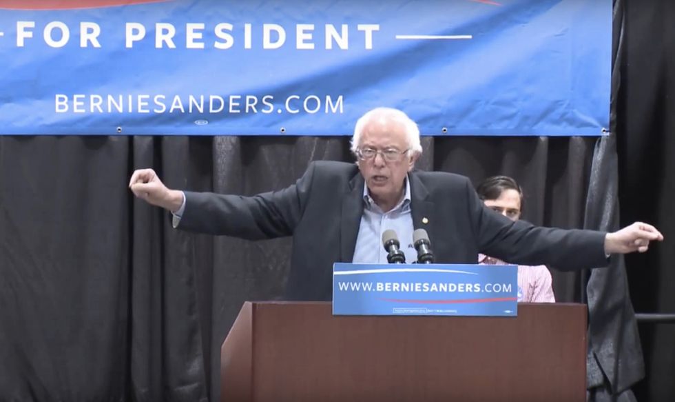 Bernie Sanders Takes Aim at 'Greedy' Koch Brothers 