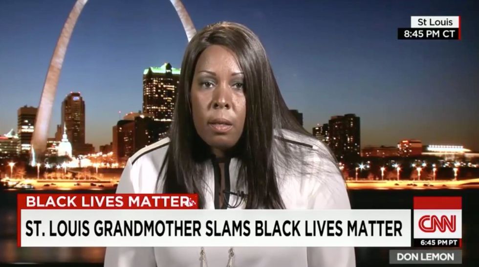 Woman in Viral Black Lives Matter Video Is Asked What She'd Say to Critics. She Answers in Two Words