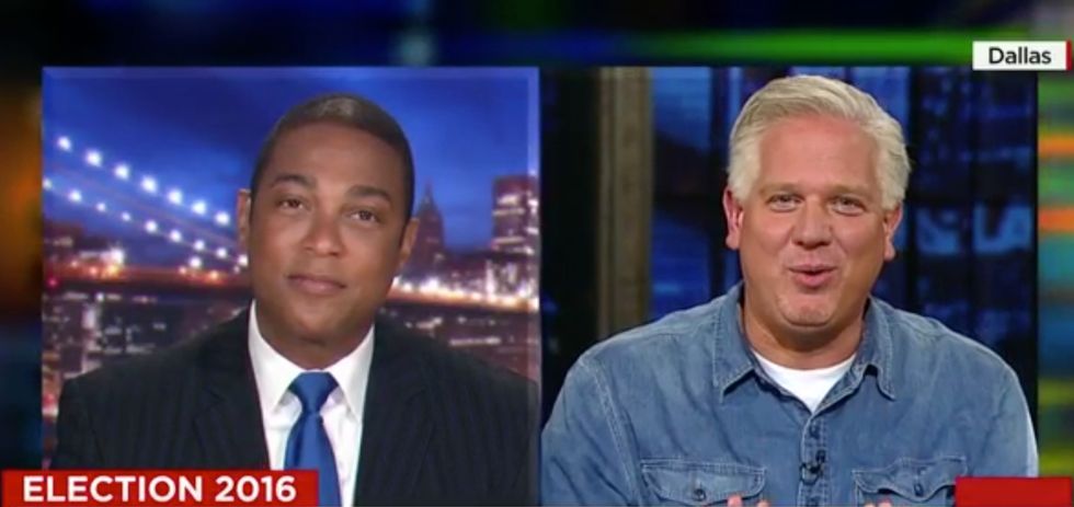 That's a Joke...That's a Joke': Glenn Beck Responds With Laughter After CNN Host Asks About 'Crazy' 2016 Possibility