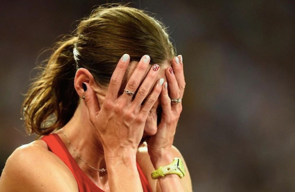 American Runner Loses Medal After Celebrating Just a Little Too Early