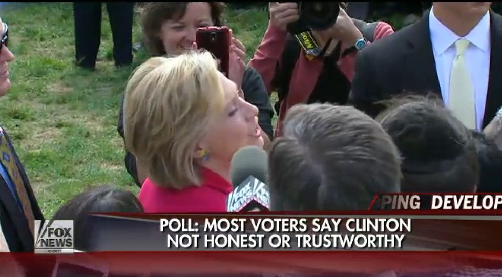 Have You Been Contacted by the FBI?': Fox News Reporter Confronts Clinton With Questions On Server