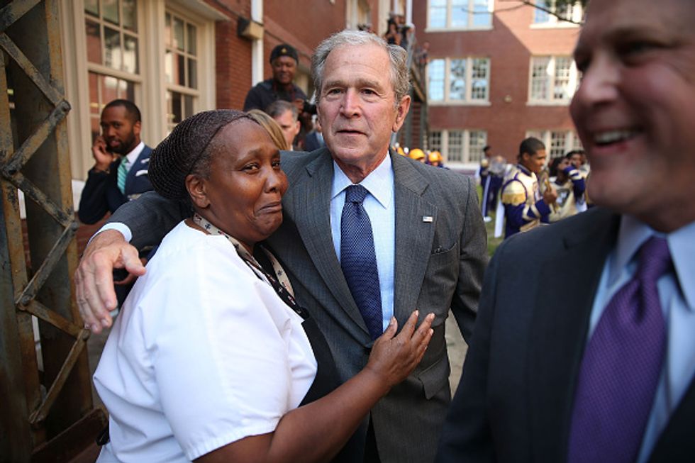 PHOTOS: George W. Bush Returns to New Orleans 10 Years After Katrina