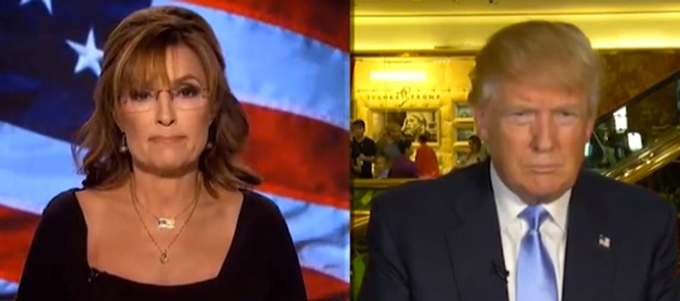 The Interview Between Sarah Palin and Donald Trump Some Say Was 'Inane' and 'Bonkers