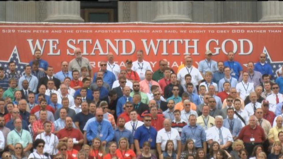 Standing Up for God': Thousands Flood S.C. Statehouse Grounds at Anti-Abortion, Pro-Traditional Marriage Rally