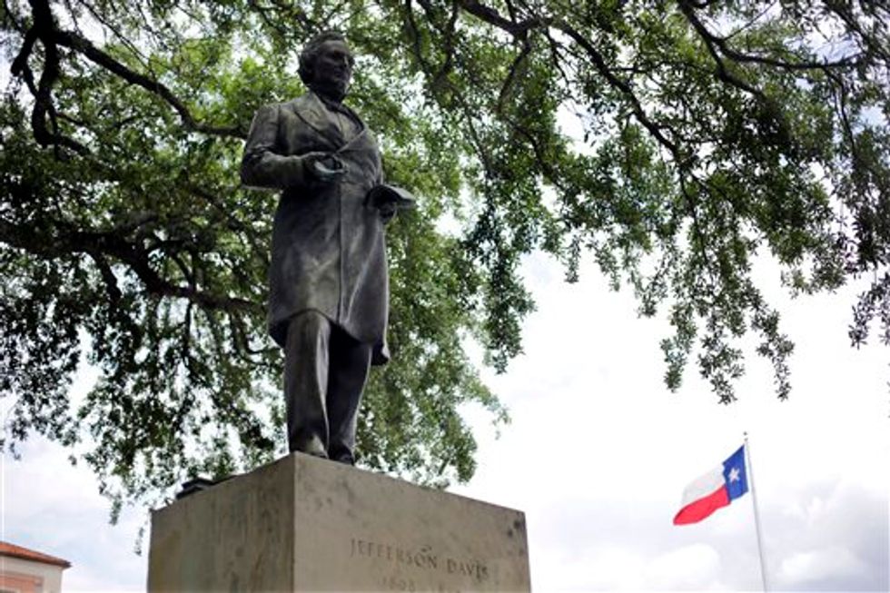 Two Months After Charleston Shooting, Jefferson Davis Statue Is Removed From University of Texas-Austin