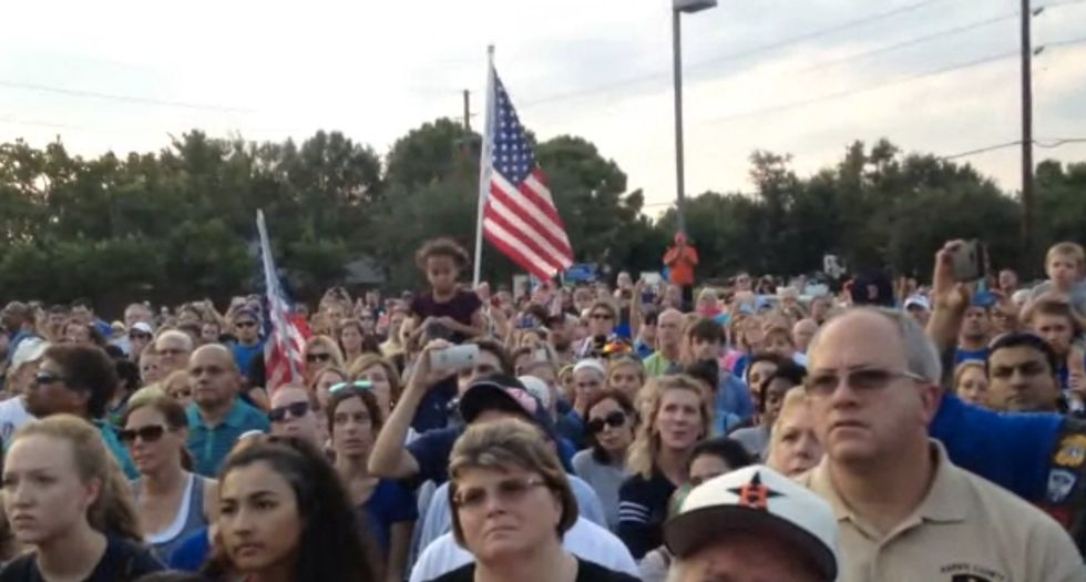 We're All in This Together': Prayer Walk and Vigil for Slain Houston Sheriff's Deputy Attracts 1,000 Supporters