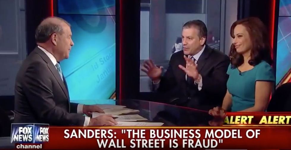 Things Get Heated As Fox Host Repeatedly Asks Guest to Name Instance of 'Fraud' on Wall Street: 'Where Is the Fraud?