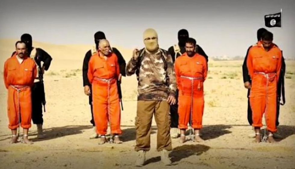 Islamic State's New Horrific Contraption Roasts Captives Alive