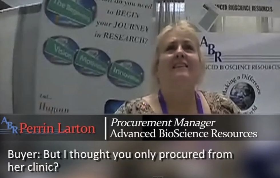 Ninth Undercover Planned Parenthood Video Features Graphic Abortion Details and Claim About the 'Really Weird Thing' Surrounding Fetal Tissue Research 