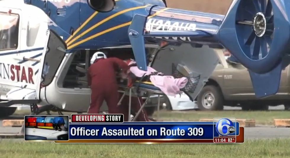 Pennsylvania Officer Who Stopped to Help Parked Vehicle Assaulted, Thrown Over Embankment: Police