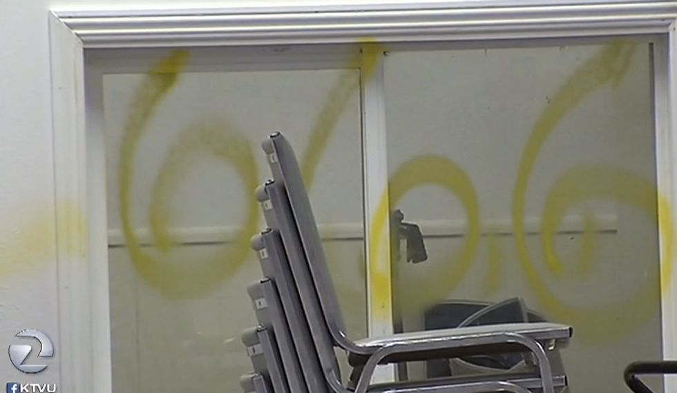 Predominantly Black Church Ransacked by Vandals Who Poured Bleach on Pews and Left Satanic and Racist Messages in Alleged Hate Crime