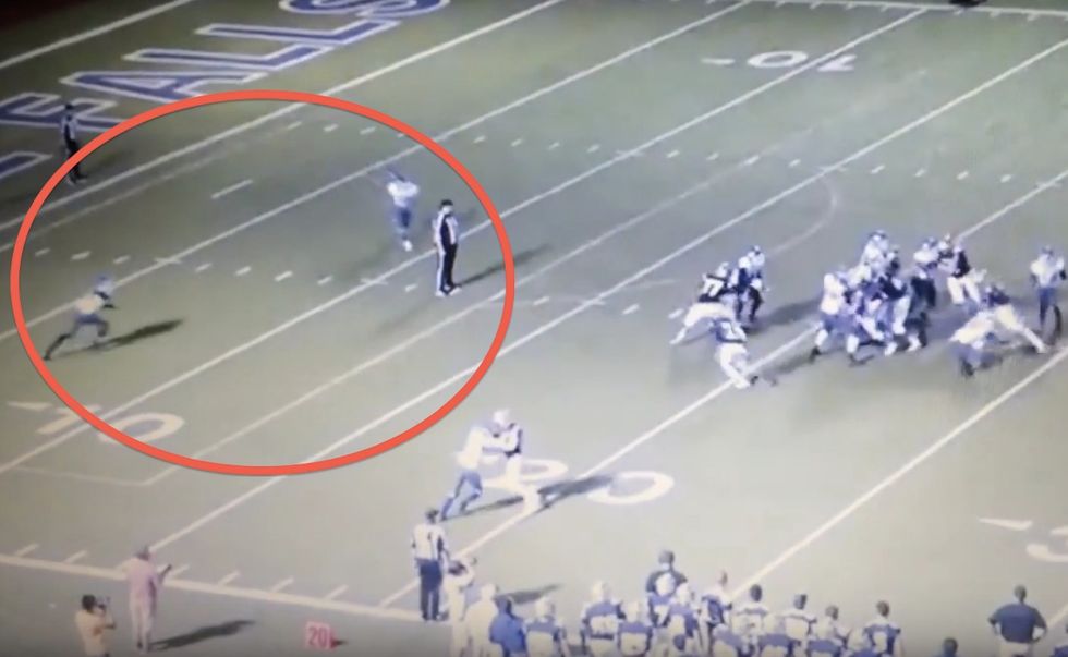 HS Football Referee Ejects Two Players. Then Teammates Are Caught on Video Doing Something 'Extremely Disturbing' to the Official.
