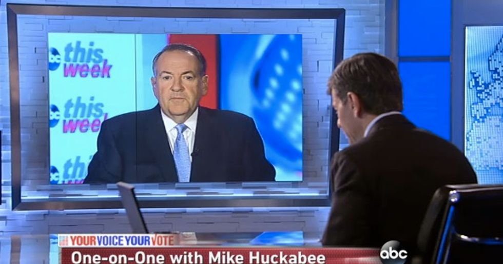 Huckabee and Stephanopoulos Clash Over Defiant Kentucky Clerk — and Huckabee Reveals the Real Reason 'People Are So Angry' 