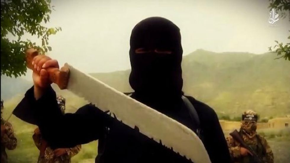 Newest Horror From the Islamic State: Afghan Captive Executed With His Head on a Chopping Block