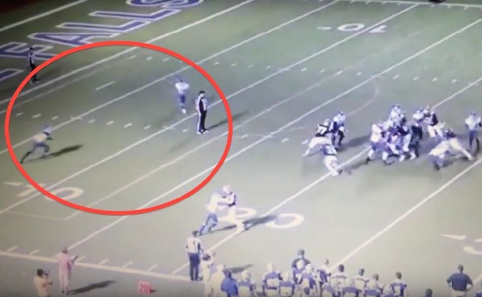 Two Texas Football Players Are Now Claiming This Is Why They Brutally Hit Referee During Game