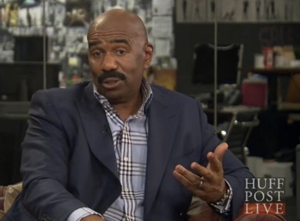 Comedian Steve Harvey Was Once an Unhappy College Drop-Out Living in a Car, but God Changed All That