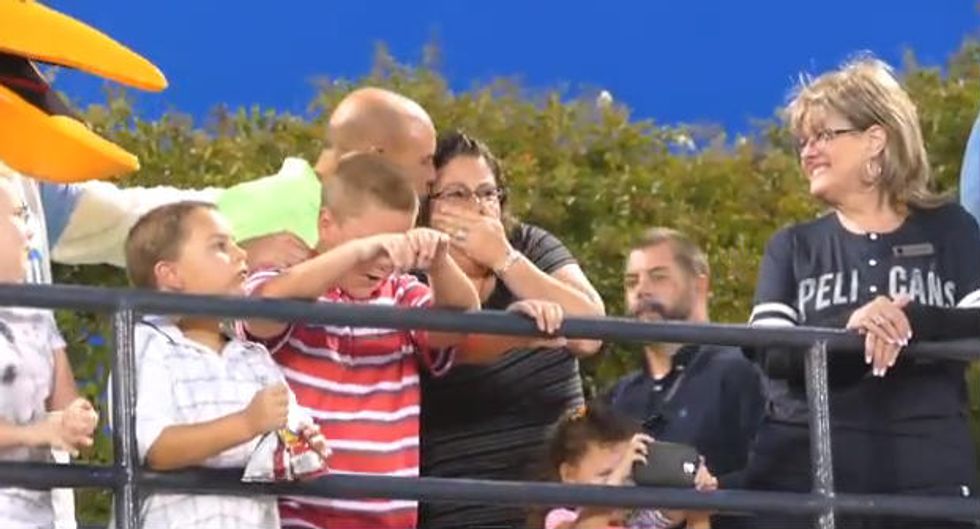 Wounded Veteran Thought It Was Just a Night Out With His Family at Baseball Game — Then He Heard This Over the Loudspeaker