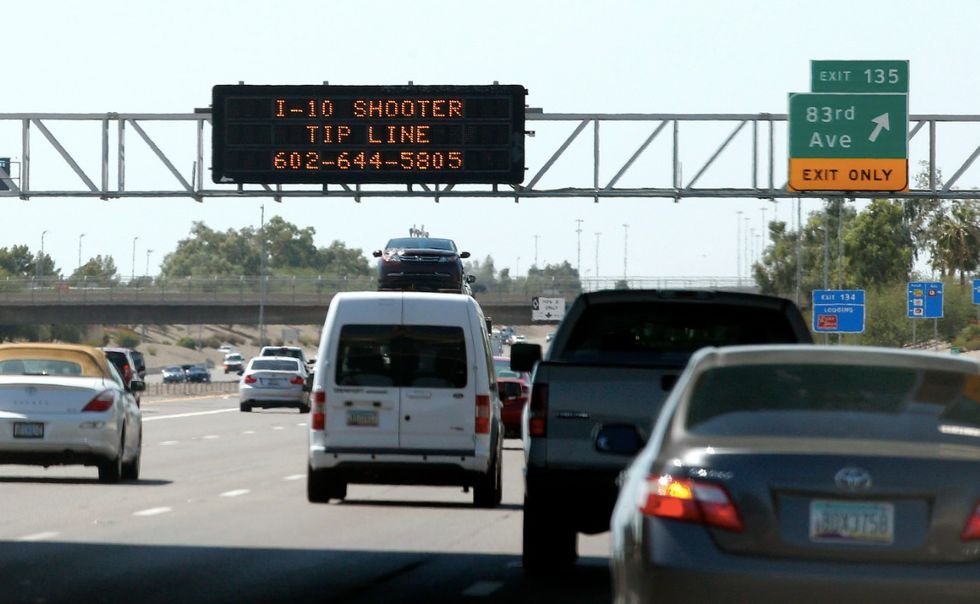 Three Arrested in Copycat Incidents of Phoenix Freeway Shootings; Used a Slingshot to Fling Rocks at Cars, Pedestrians