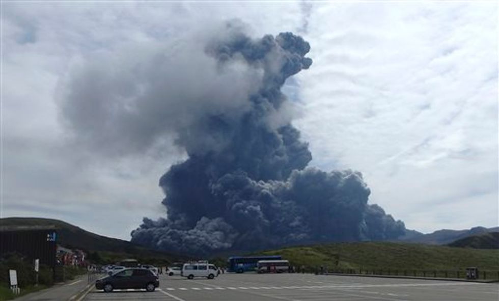 VIDEO: ‘Ring of Fire’ Volcano in Japan Erupts, Sends Ash and Smoke 2,000 Feet in the Air