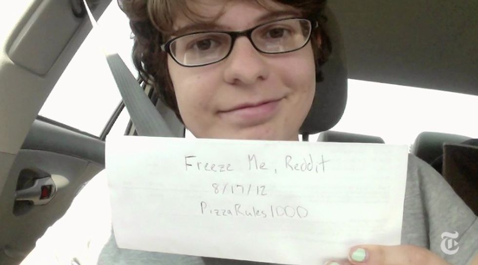 She Was 99 Percent Certain She Was Going to Die, and When She Did This Woman Took on the 1-2 Percent Chance on Preserving Her Brain for the Future