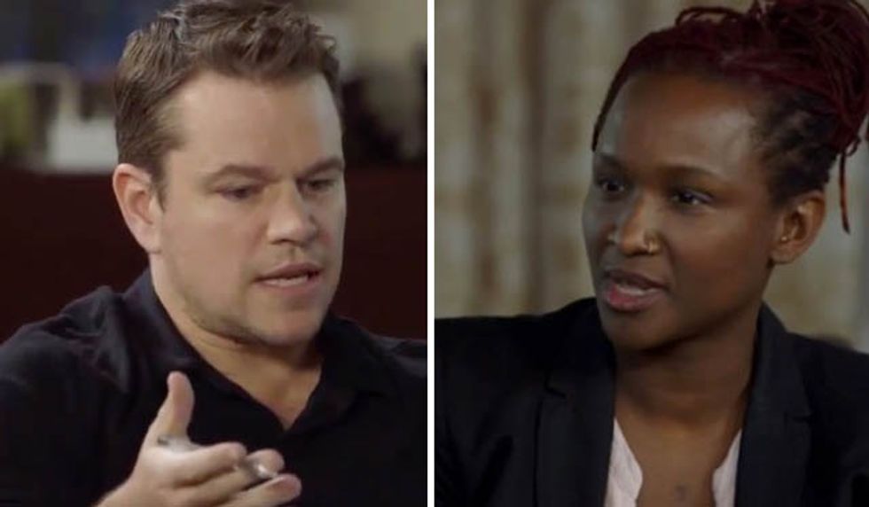 Liberal Actor Matt Damon Excoriated by the Left for Comment He Made to Black Filmmaker on Diversity