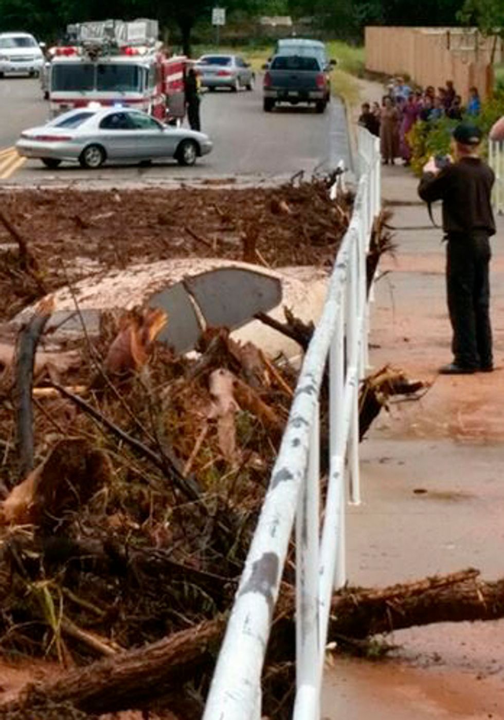 Seven Dead, Six Missing After Flash Flooding Hits Utah-Arizona Border Town