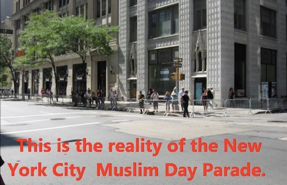Annual Muslim Day Parade in NYC Attended by Almost Nobody