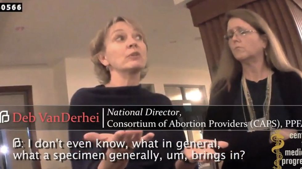 New Undercover Planned Parenthood Video Claims to Feature Top-Level Execs: Some Clinics 'Generate a Fair Amount of Income Doing This