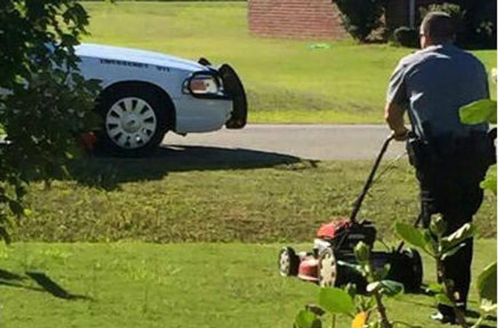 When He Realized What a New Mother Was Up to, One Deputy Found Himself Making an Unscheduled House Visit