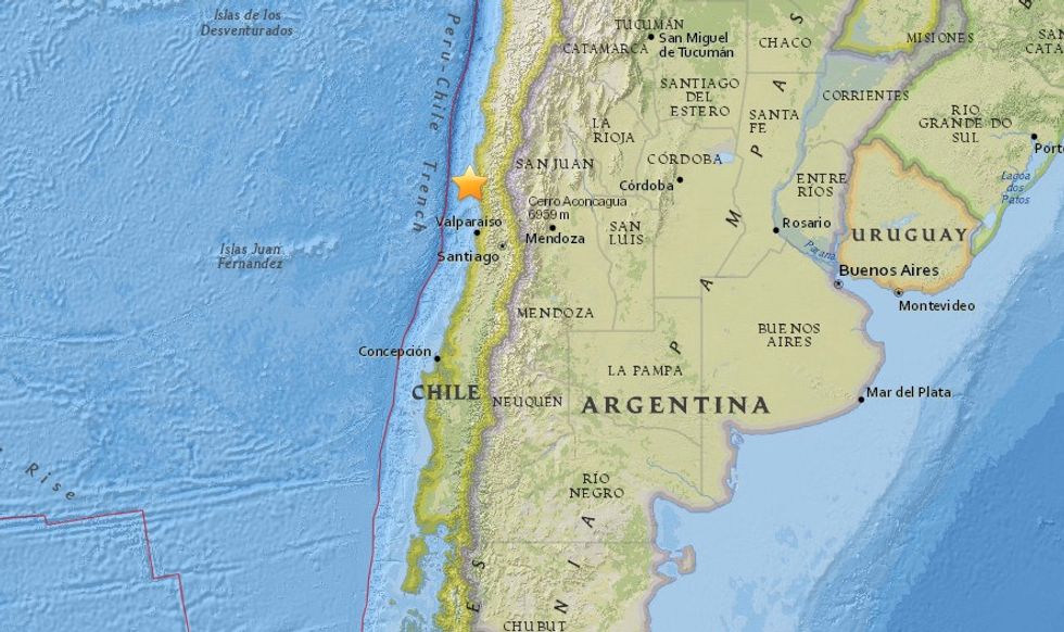 Tsunami Advisory Issued for Hawaii After Powerful Magnitude-8.3 Earthquake Strikes Off Coast of Chile