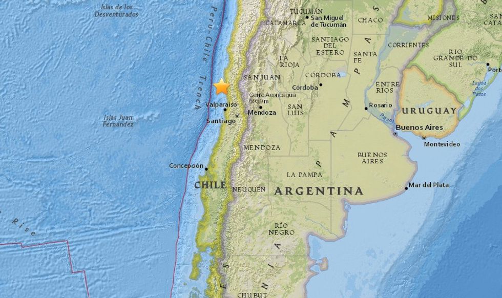 Tsunami Advisory Issued for Hawaii After Powerful Magnitude-8.3 Earthquake Strikes Off Coast of Chile