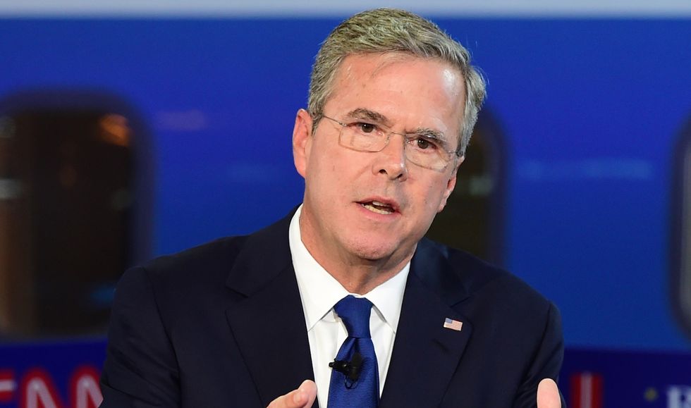 Take a Look at How Some Journalists Responded After Jeb Bush Said His Brother 'Kept Us Safe