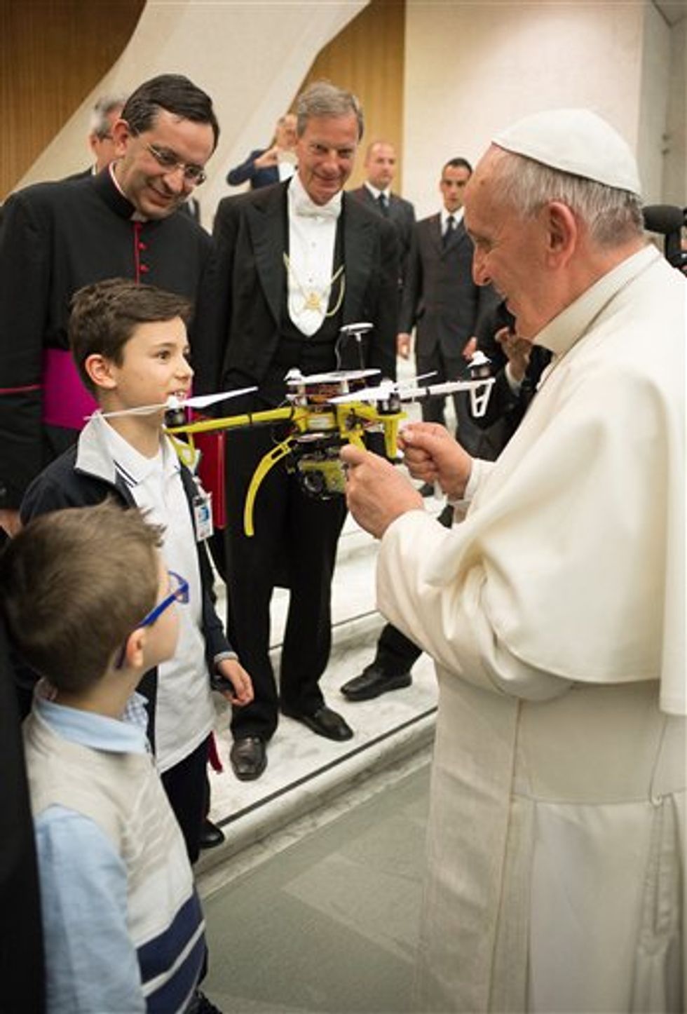 FAA's Message to Those Attending Any Events With the Pope: 'Leave Your Drone at Home