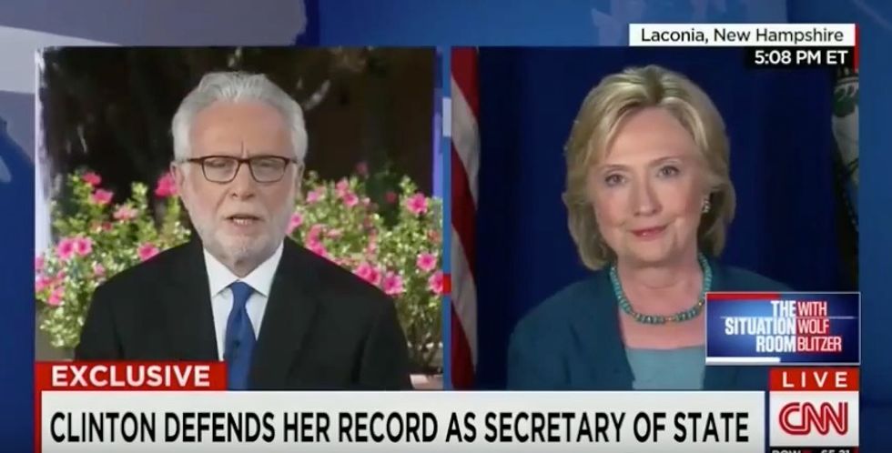 CNN Host Asks Hillary to Name 'Number One Accomplishment' as Sec. of State — Here's Her Reply