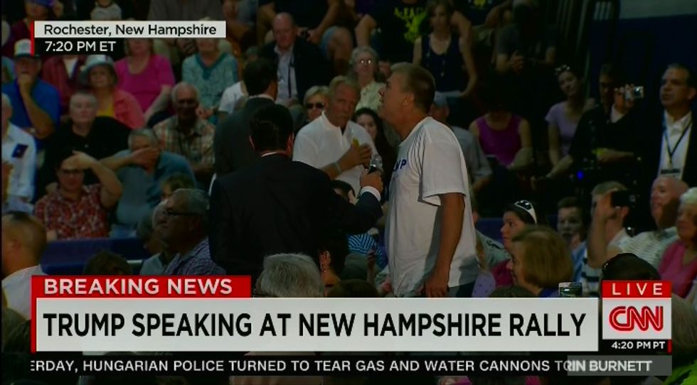 Trump Under Fire for How He Handles Man Who Says Muslims Are ‘Problem’ & That Obama Is Secret Muslim