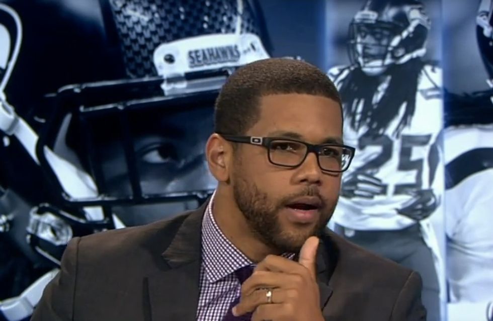 ESPN Host Hammers Richard Sherman's Black Lives Matter Comments: 'He's Dead Wrong on This