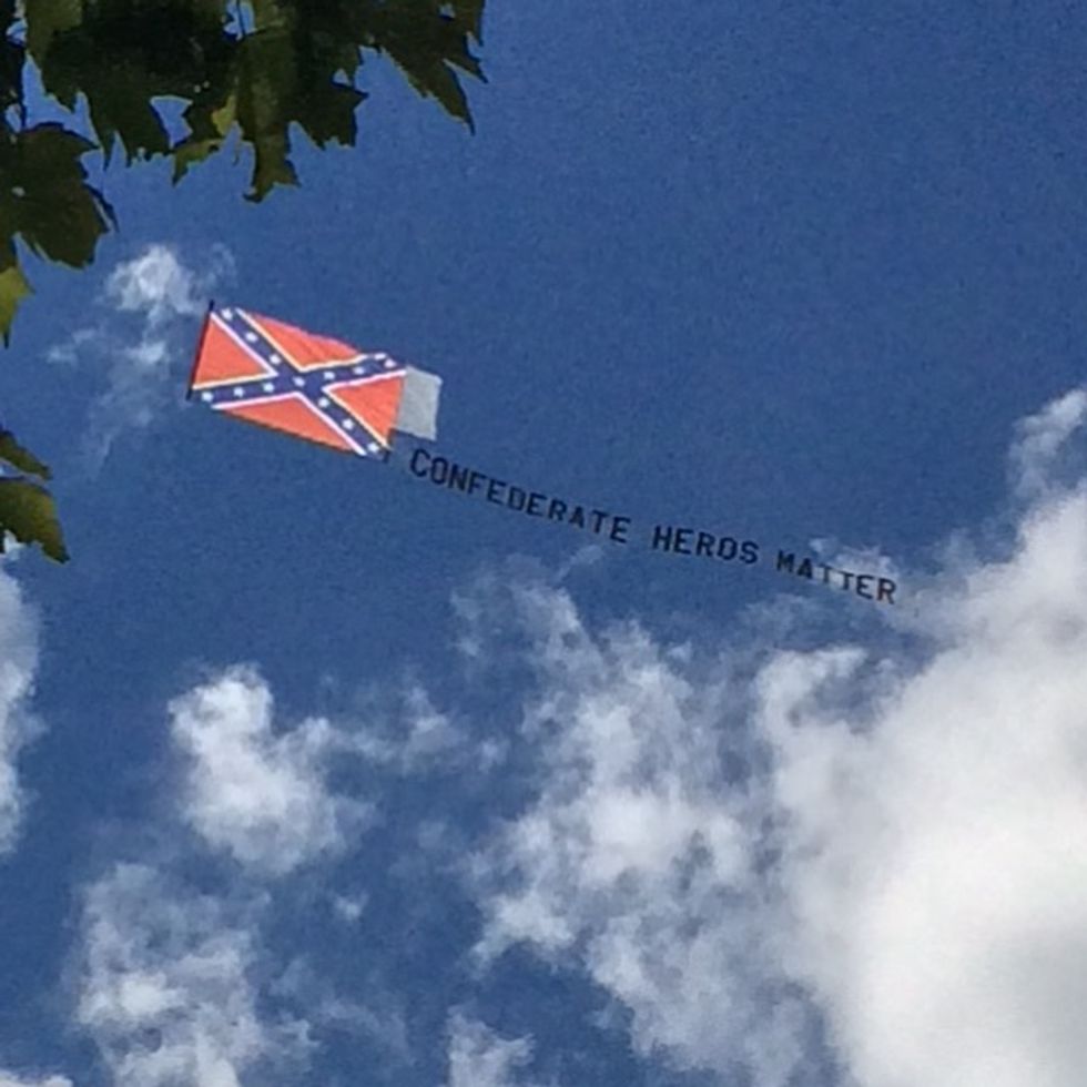 Confederate Group Attempts to Disrupt Black Lives Matter Protest With Elaborate Stunt, Except…