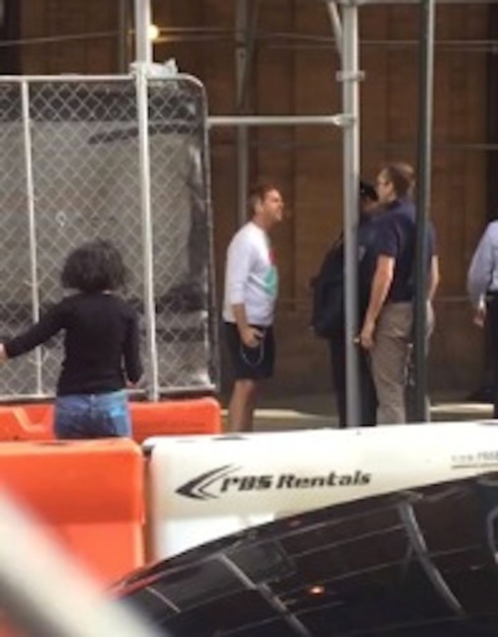 ‘White Privilege!’: Guy Absolutely Loses It After Parents Inadvertently Run Into Him With Baby Stroller